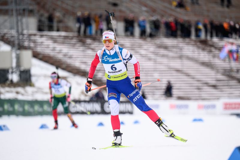Ilona Plecháčová foto Soňa Niková Český biatlon