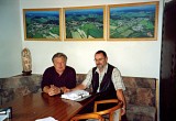 Starosta Jiří Mašek a místostarosta Pavel Jíran